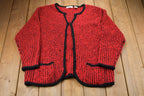 Vintage 1980s Bramble Lane Knitted Sweater