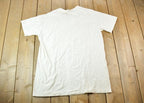 Vintage 1990s You Make My Heart Beat Cute Love Souvenir Single Stitch Graphic Print T-Shirt Made In USA
