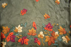 Vintage 1990s All Points Fall Theme Embroidered Knit Crewneck Sweater