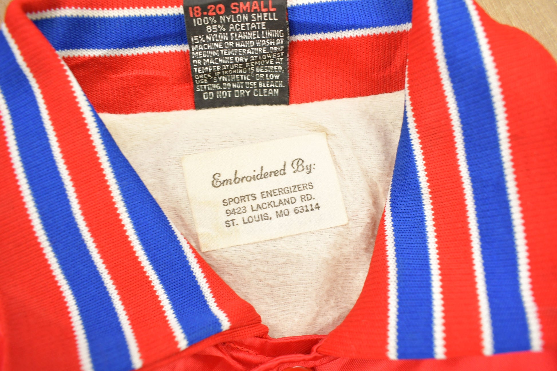 Vintage 1983 Scarface Movie Satin Promo Jacket Al Pacino MCA Home Video