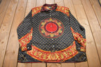Vintage 1990s Ashley Stewart Flashy Button Up Shirt