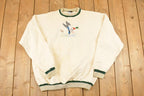 Vintage 1990s Marsh Mallard Duck Crewneck Sweatshirt Men's XL