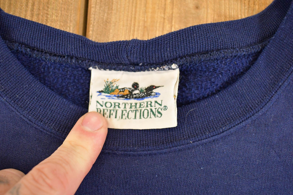 Vintage 1990s Cute Teddy Bears Northern Reflections Souvenir Crewneck Sweatshirt Womens L