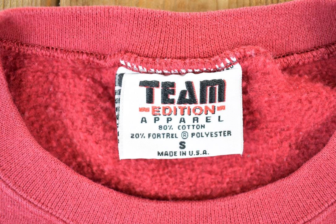 Vintage 1990s Maine The Way Life Should Be Crewneck Sweatshirt Mens S