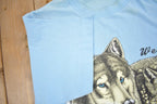 Vintage 1990s Westport Wolf Graphic Souvenir T Shirt