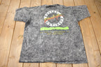 Vintage 1990s Harley Davidson Burlington Vermont Single Stitch Stone Wash Graphic T-Shirt Made In USA