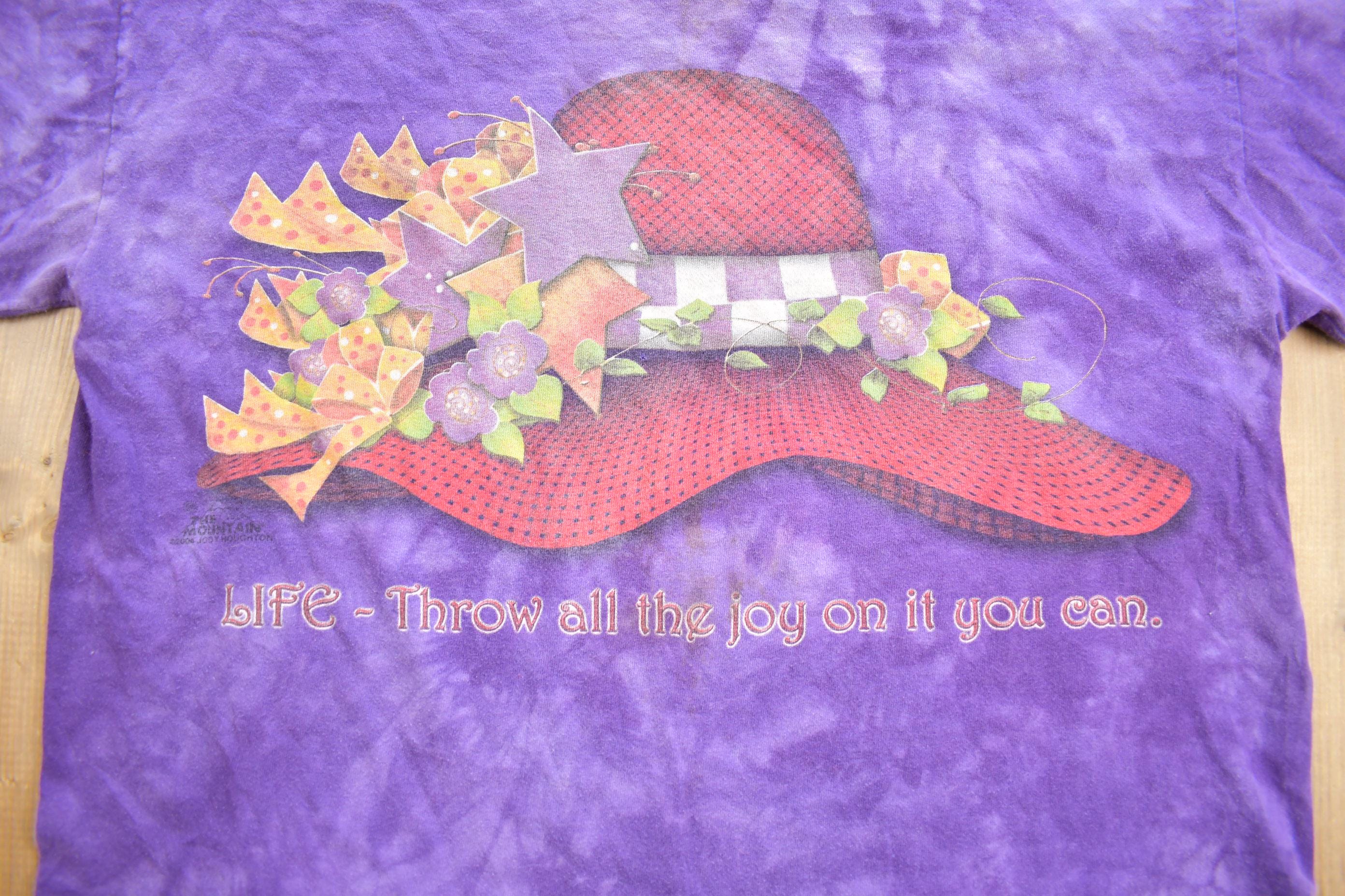 Vintage 1990s The Mountain LIFE Graphic T-Shirt