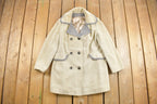 Vintage 1960s Betty Rose Wool Full Length Coat