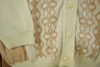 Vintage 1990s Shahzeb Knit Cardigan Sweater