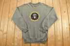Vintage 1990s United States Washington Embroidered Crewneck  Travel Sweatshirt  Pullover Sweatshirt  Tourist Sweater