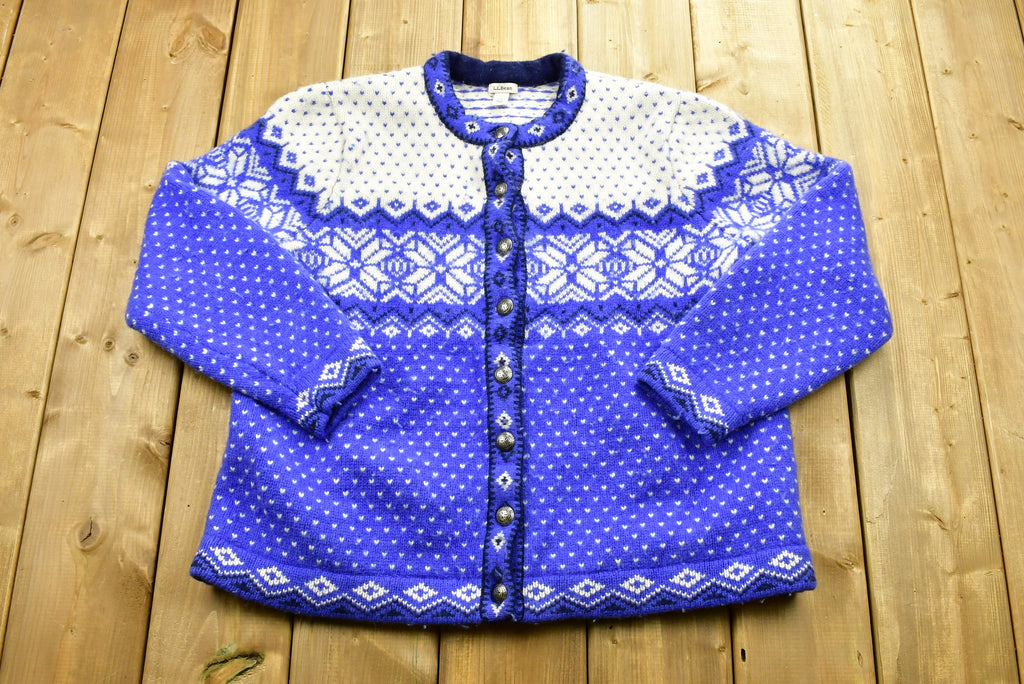 Vintage LL Bean Knitted Sweater