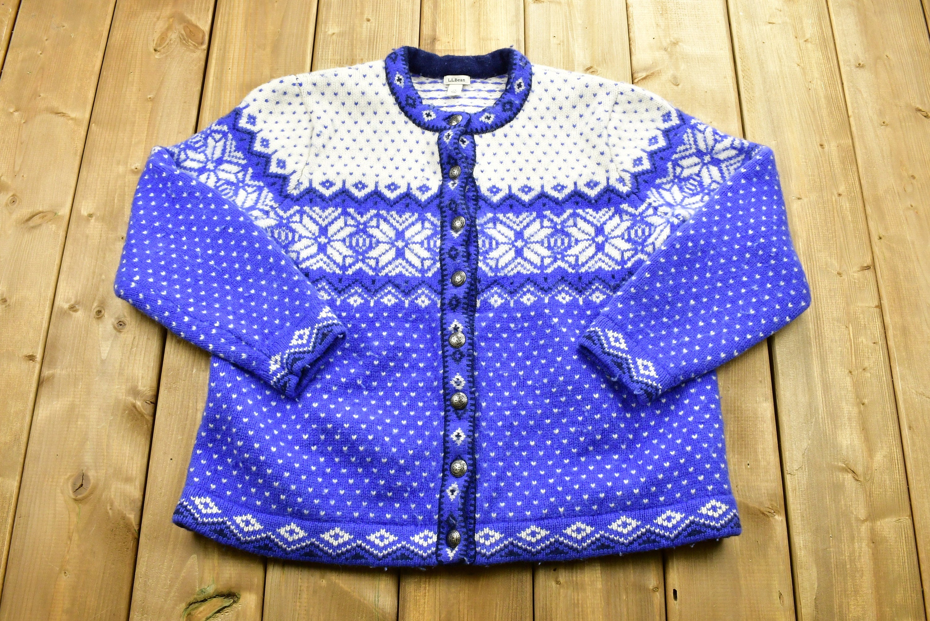 Vintage LL Bean Knitted Sweater