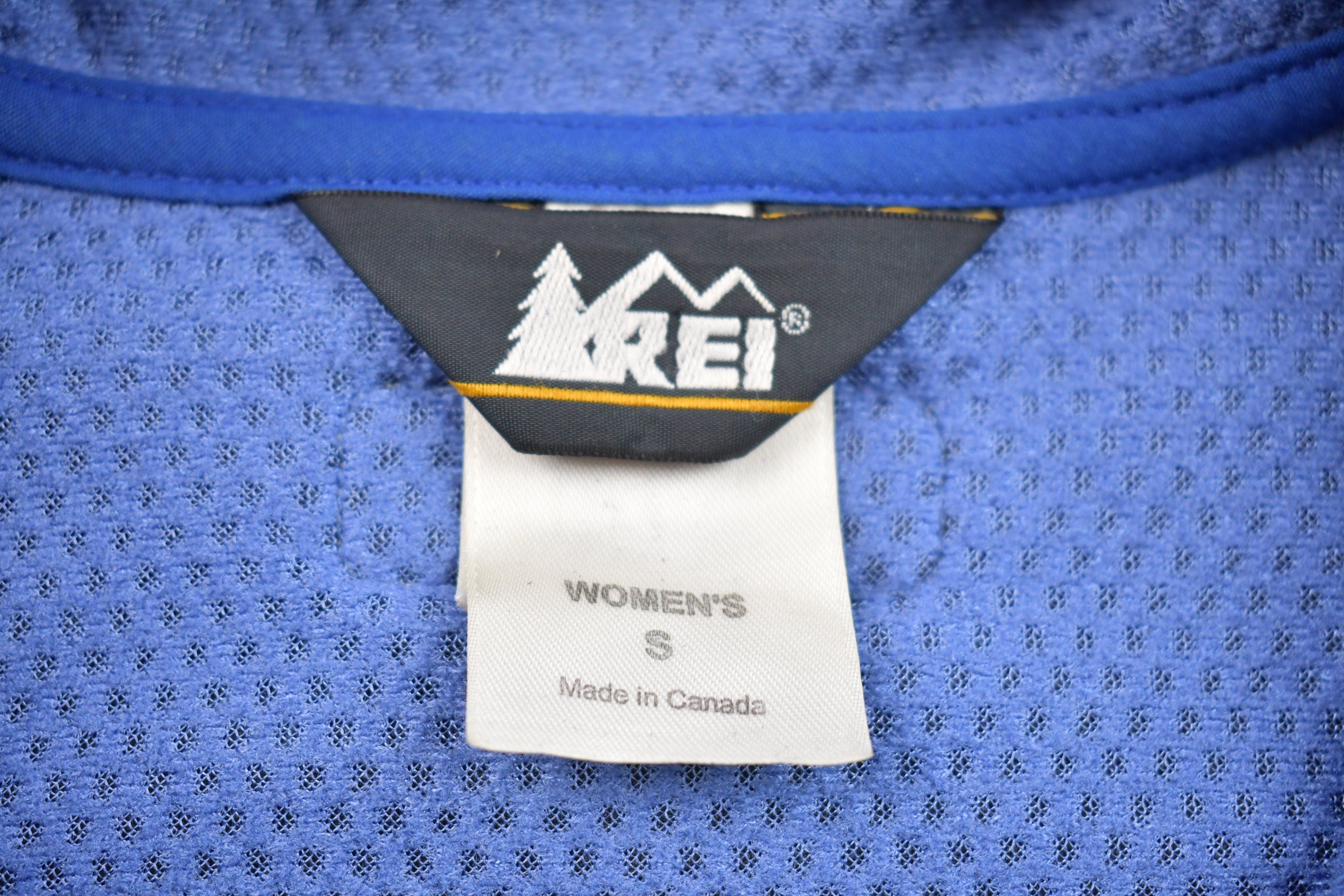 Vintage 1990s REI Women's Zip Up Fleece Light Jacket