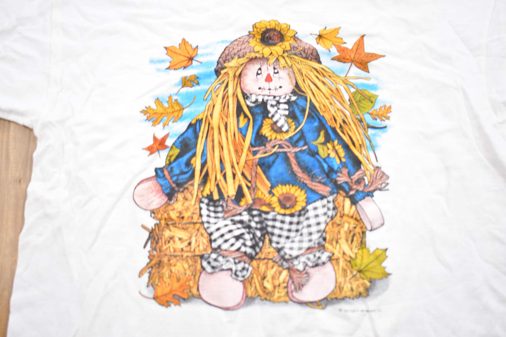 Vintage 1990s Scarecrow Graphic T-Shirt