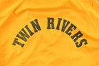 Vintage 1980s Tonix Twin Rivers Baseball Track Jacket Sweatshirt Men's Large