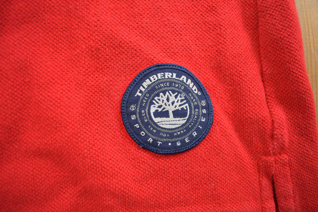 Vintage Y2K Timberland Sport Series Embroidered Blank Button Up Shirt