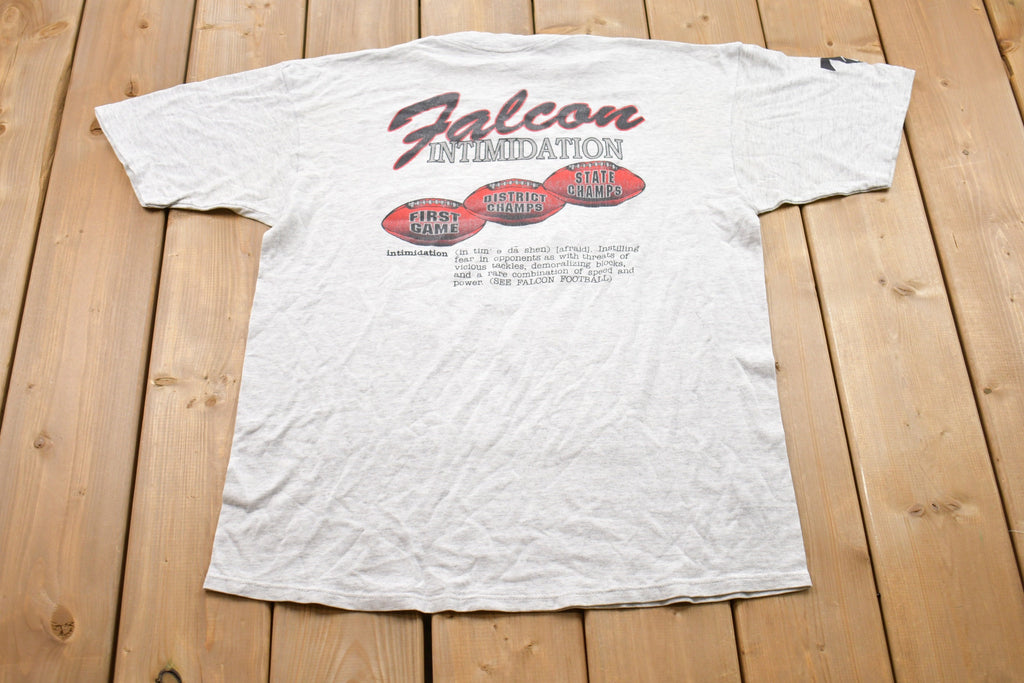 Vintage 1992 Arlington Falcons Graphic T-Shirt