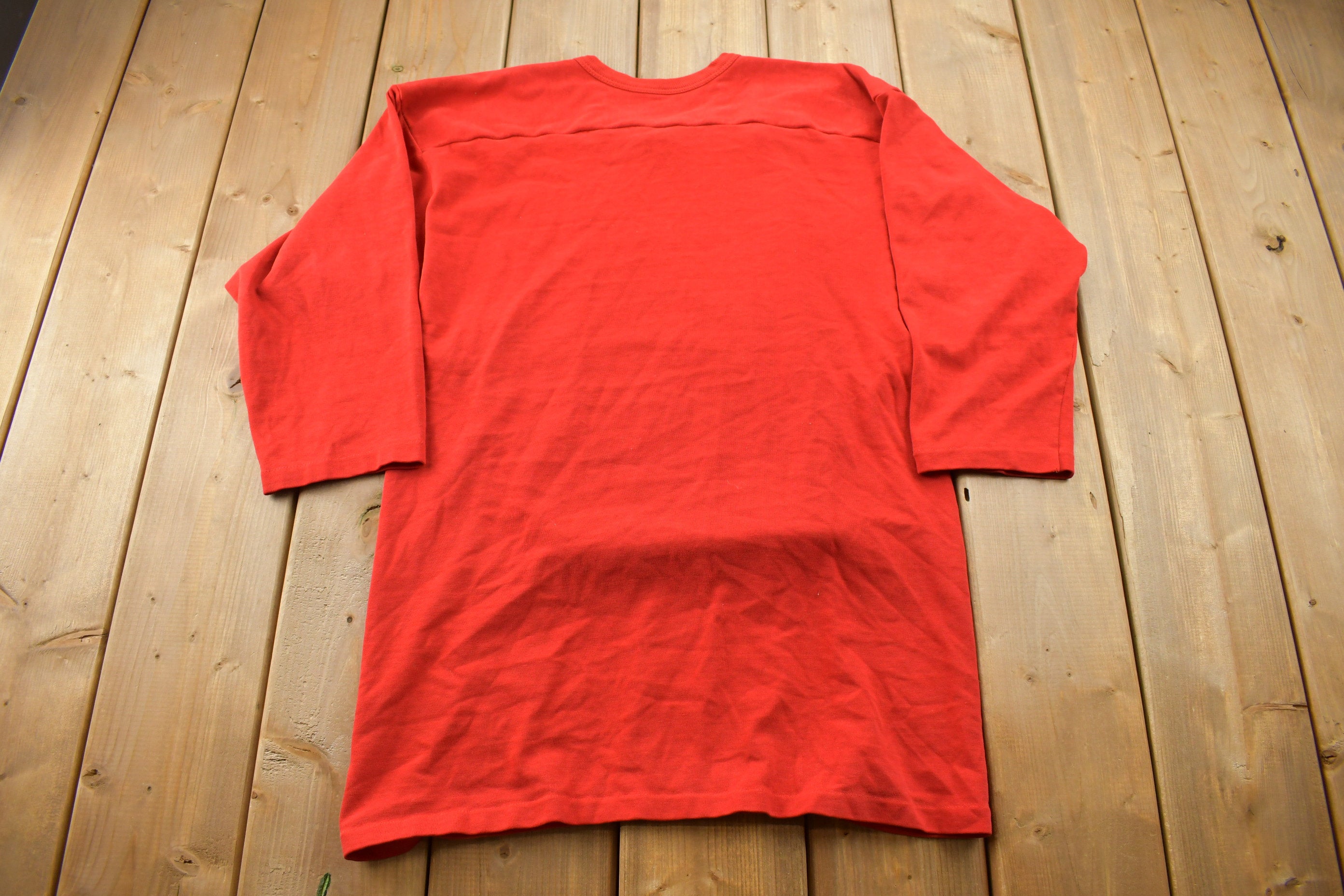 Vintage 1970s Russell Athletics Blank Football Jersey