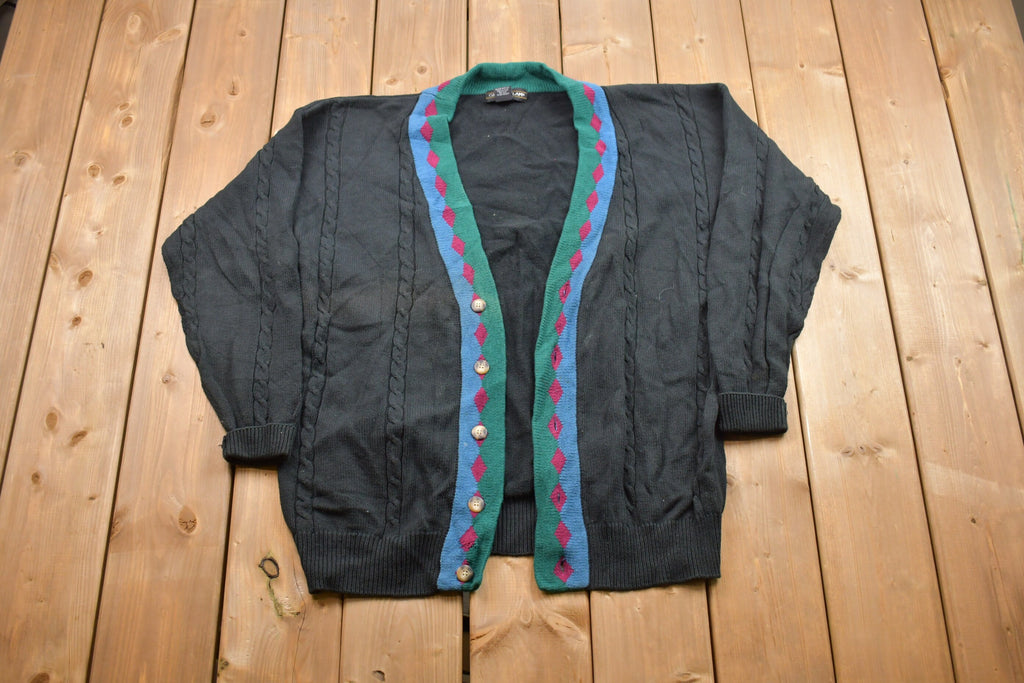 Vintage 1990s Grand Slam Cardigan Sweater