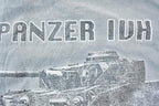 Vintage 1990s Panzer IVH Tank War Graphic T-Shirt