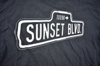 Vintage 1992 Sunset Boulevard Street Sign Graphic T Shirt California Made in USA