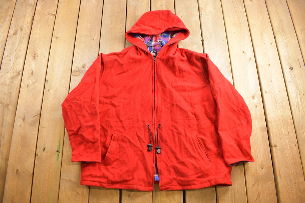 Vintage 1980s Johnson Woolen Mills Hooded Jacket