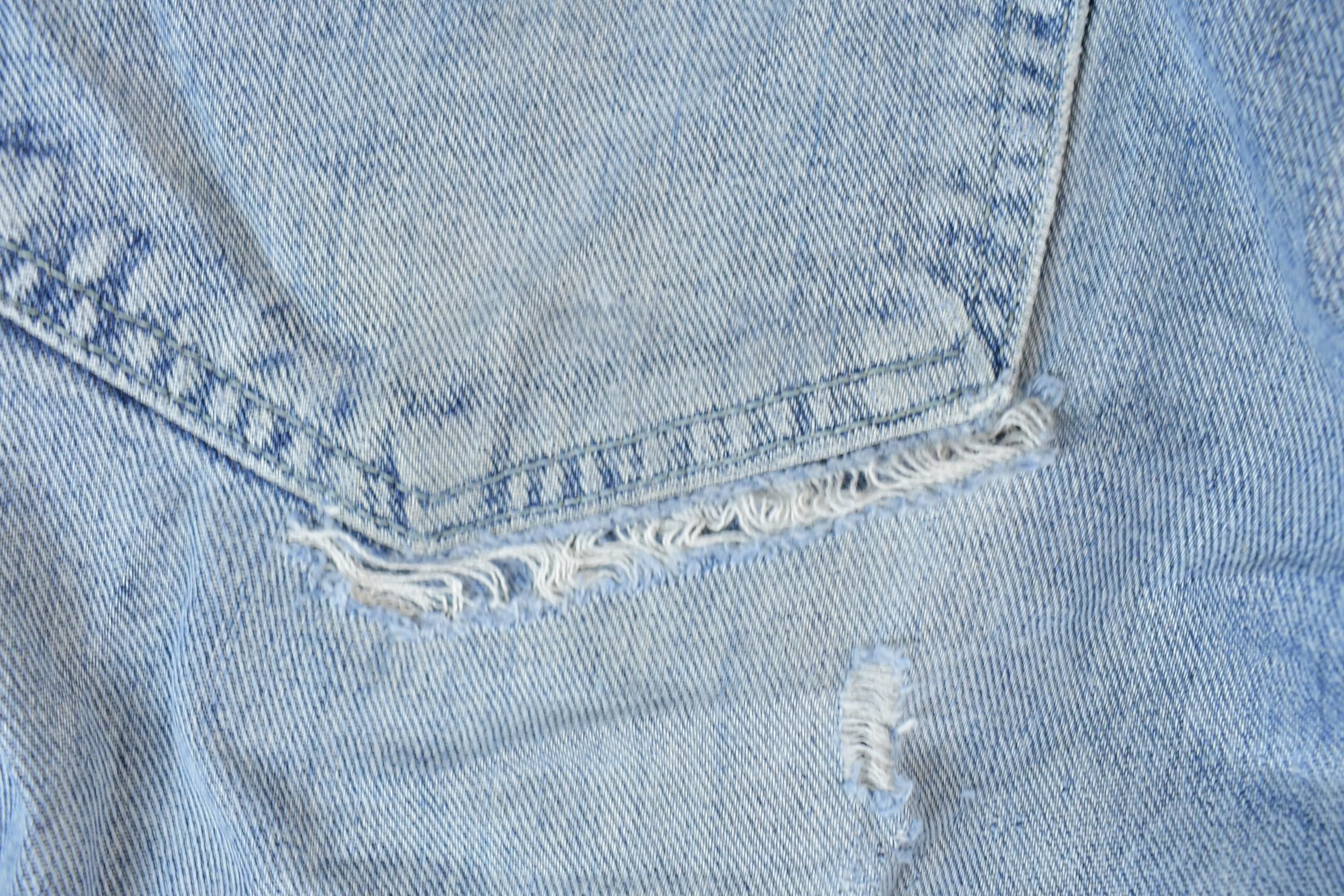 Vintage 1990s JNCO Funky Denim Wide Leg Jeans Size 36x32