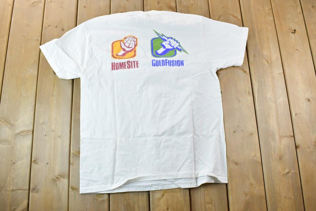 Vintage 1990s Cold Fusion Souvenir T-Shirt