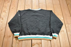 Vintage 1990s Blank V-Neck Crewneck Sweatshirt