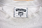 Vintage 1990s Lee Blank Grey Crewneck Sweatshirt