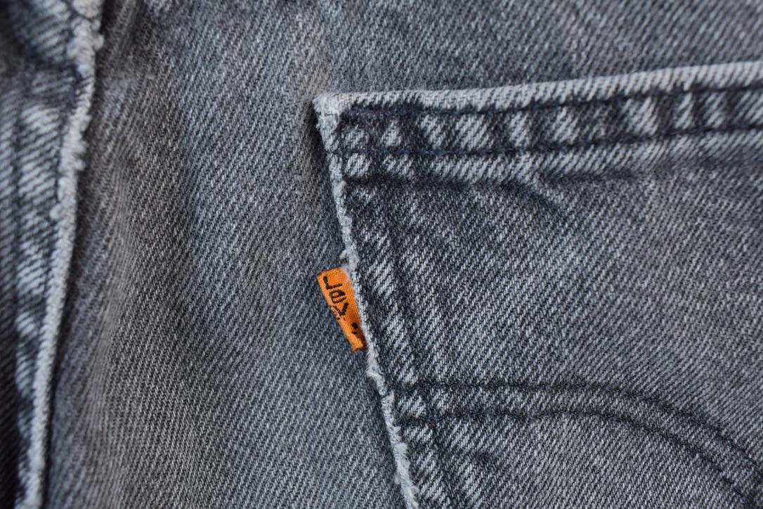 Vintage 1990s Levi Strauss Orange Tab 619 Denim Jeans Size 34 x 30
