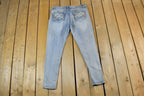 Vintage 1990s Womens Fancy Pocket Denim Jeans Size 38 x 30