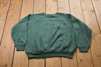 Vintage 1980s Blank Raglan Crewneck Sweatshirt