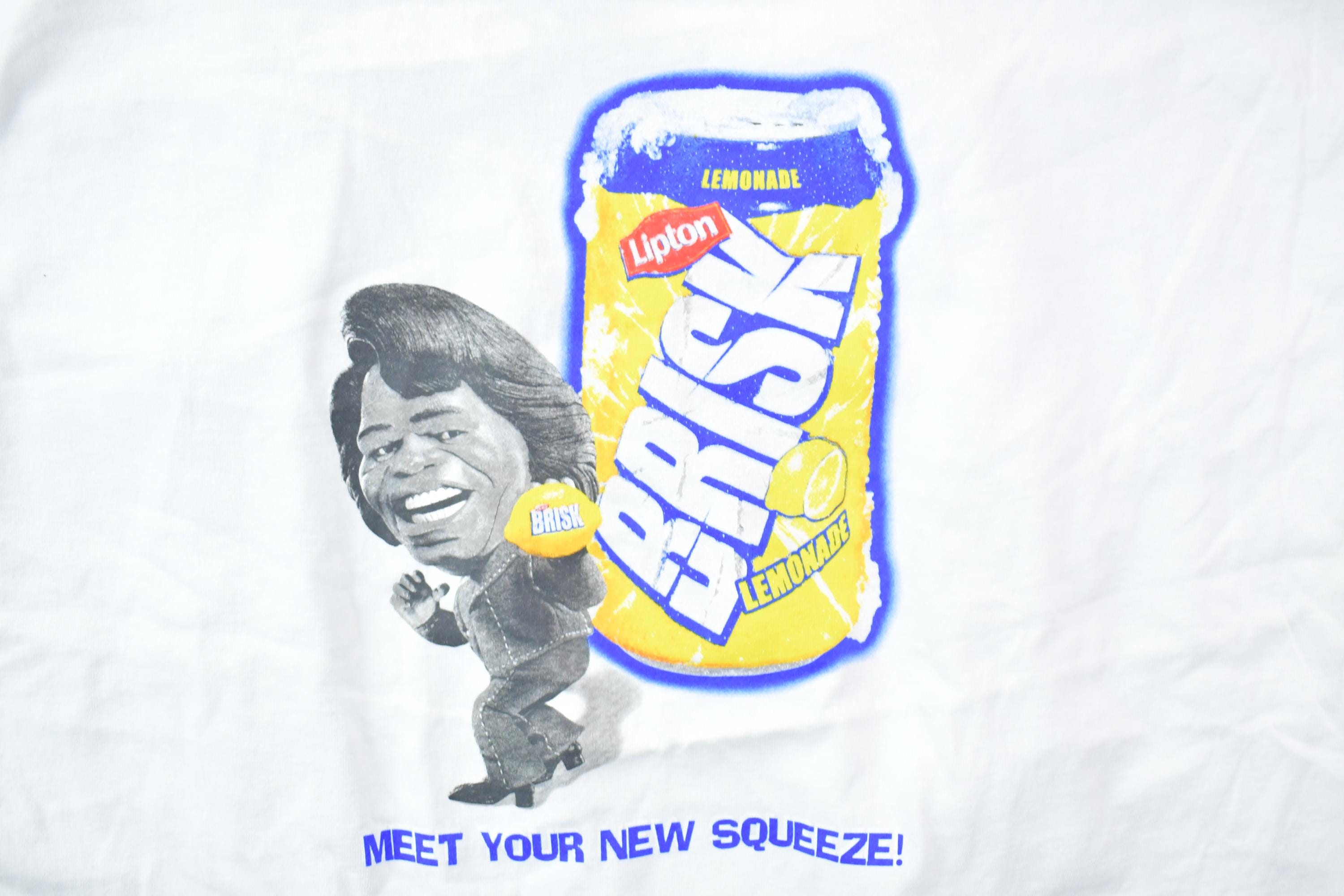 Vintage 1990s Lipton Brisk Rick James Graphic T-Shirt