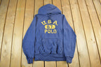 Vintage 2000s Polo Ralph Lauren Hoodie Men's Medium