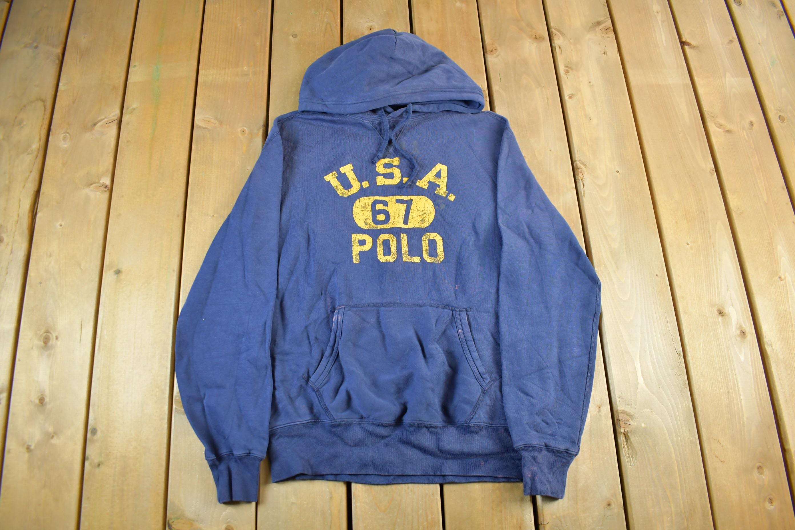 Vintage 2000s Polo Ralph Lauren Hoodie Men's Medium