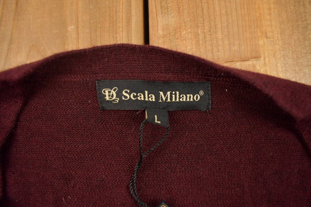 Vintage 1990s Deadstock Scala Milano Cardigan Sweater