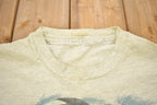 Vintage 1994 The Flintstones Fred Flintstone Double Sided Cartoon Promo T-Shirt