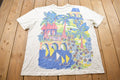Vintage 1994 All Over Print Tropical Graphic T-Shirt