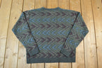 Vintage 1990s Profilo Classics Knit Crewneck Sweater