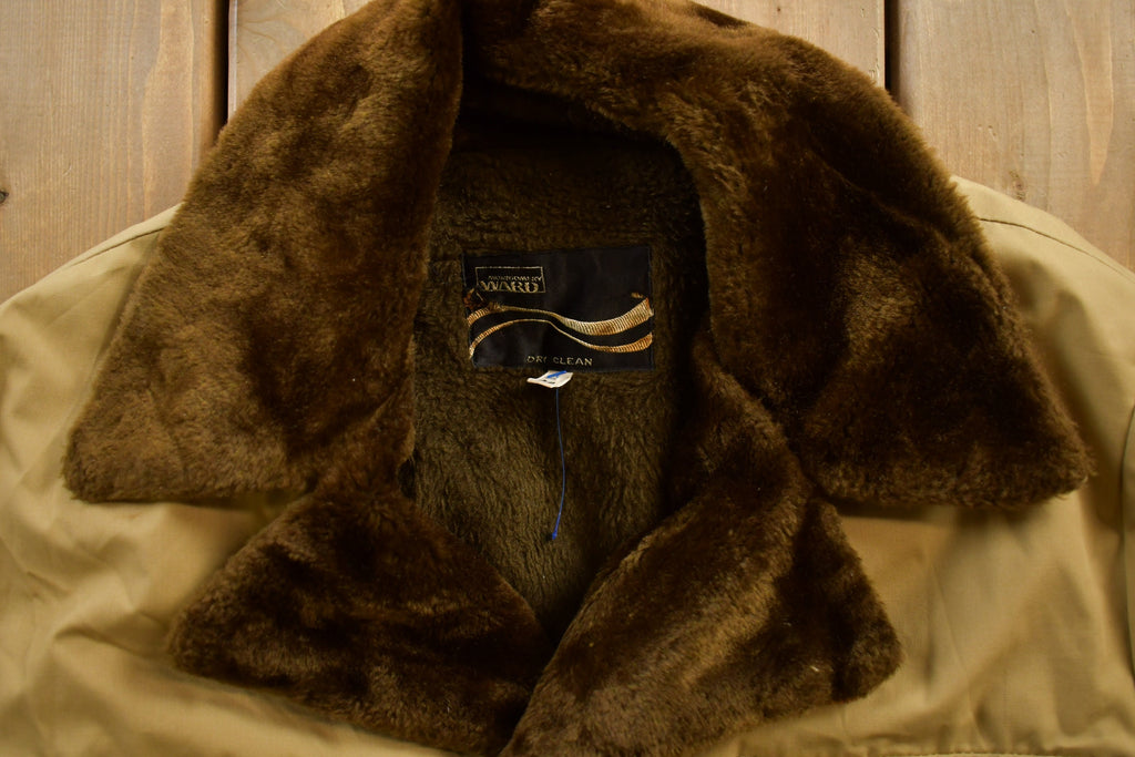 Vintage 1980s Montgomery Ward Fur Coat