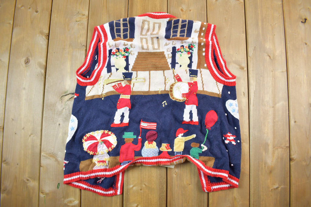 Vintage 1990s Knit 3 Button Sweater