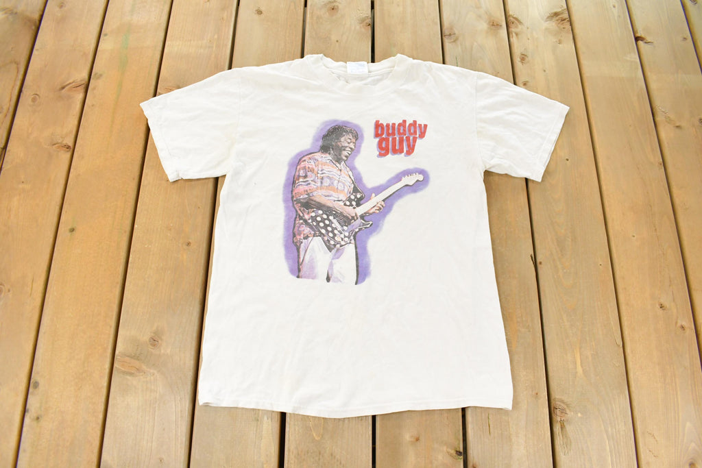 Vintage 1990s Buddy Guy T-Shirt Single Stitch Men's Medium