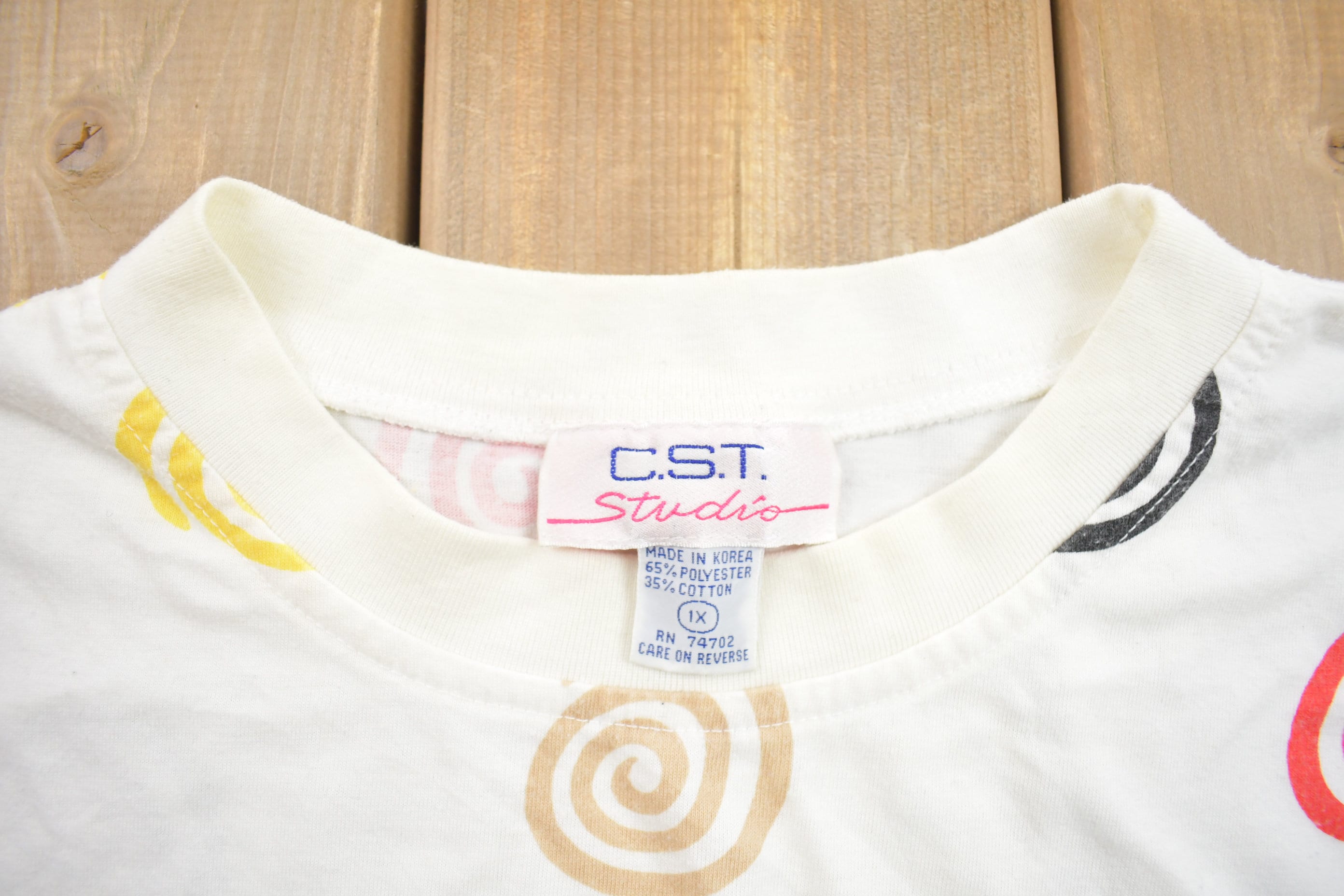 Vintage 1990s C.S.T Studios Graphic T-Shirt