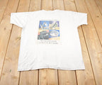 Vintage 2001 CSA International Decision Maker Souvenir Travel T-Shirt Made In Canada