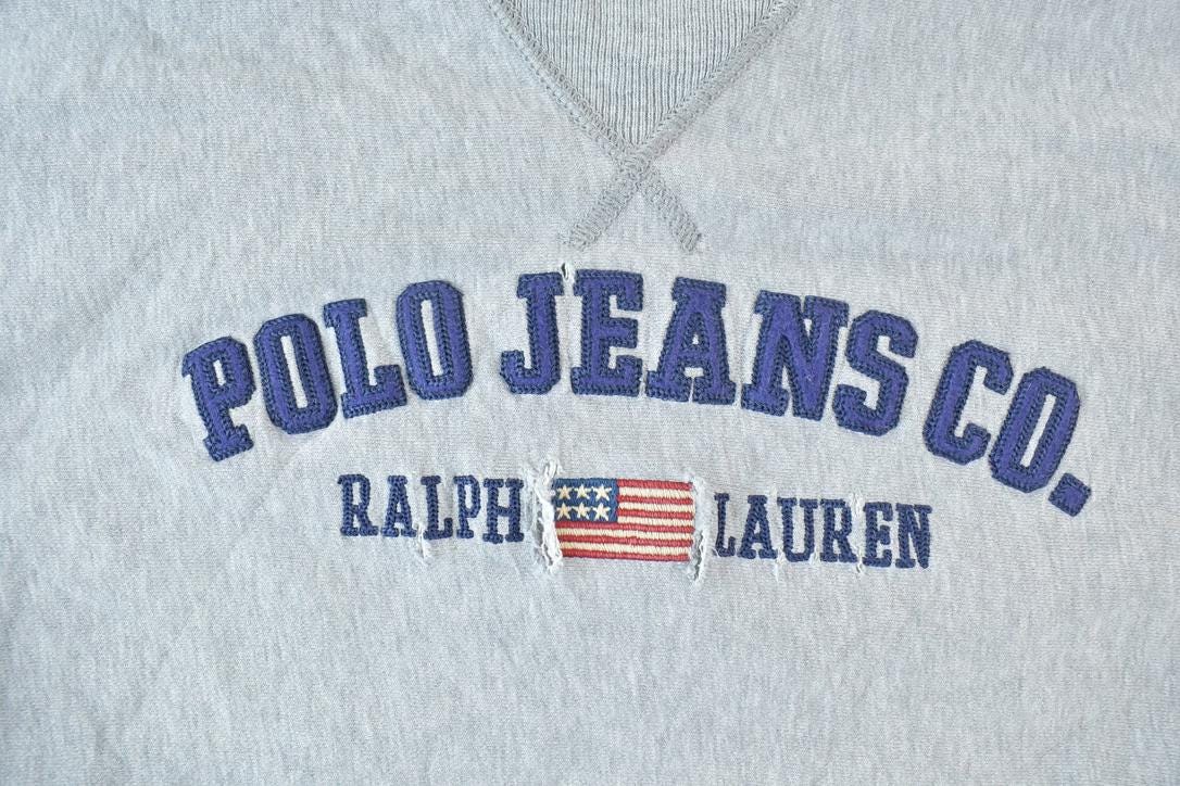Vintage 1990s Ralph Lauren Polo Jeans Co Crewneck Sweatshirt