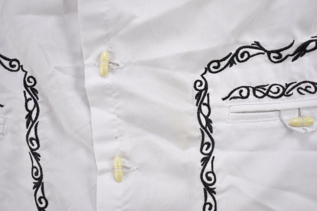 Vintage 1990s Rodeo Rider Button Up Shirt