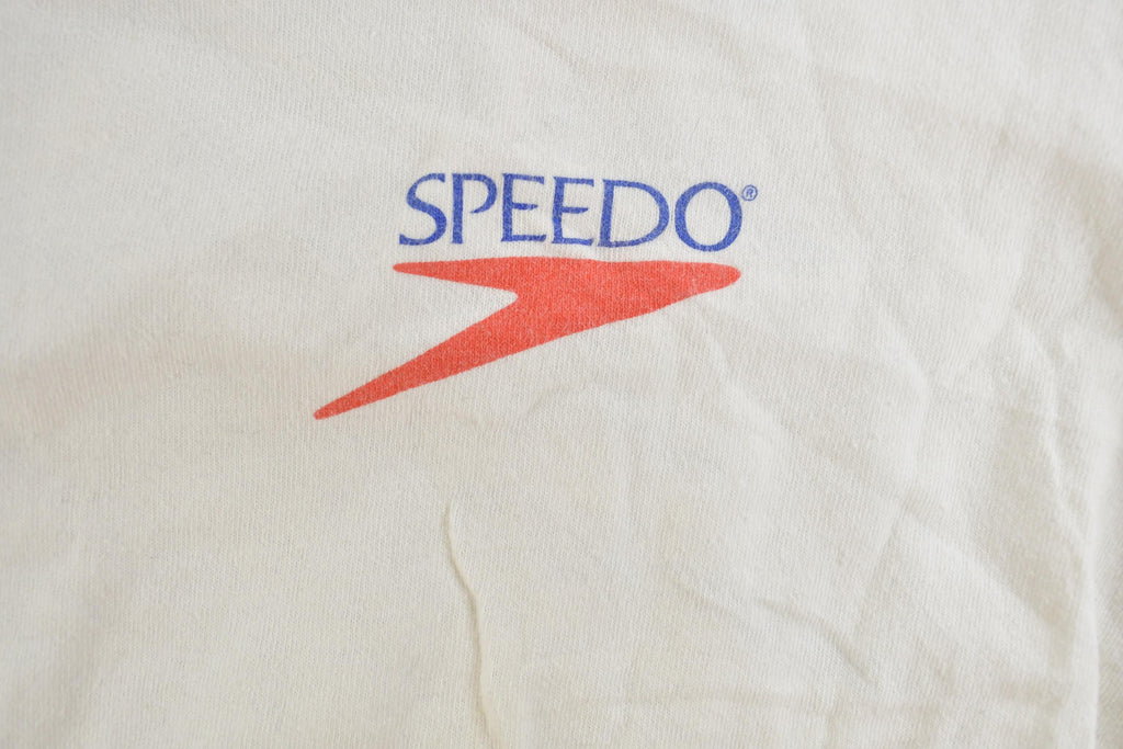 Vintage 1996 Speedo Big Kick Swimming Graphic T-Shirt