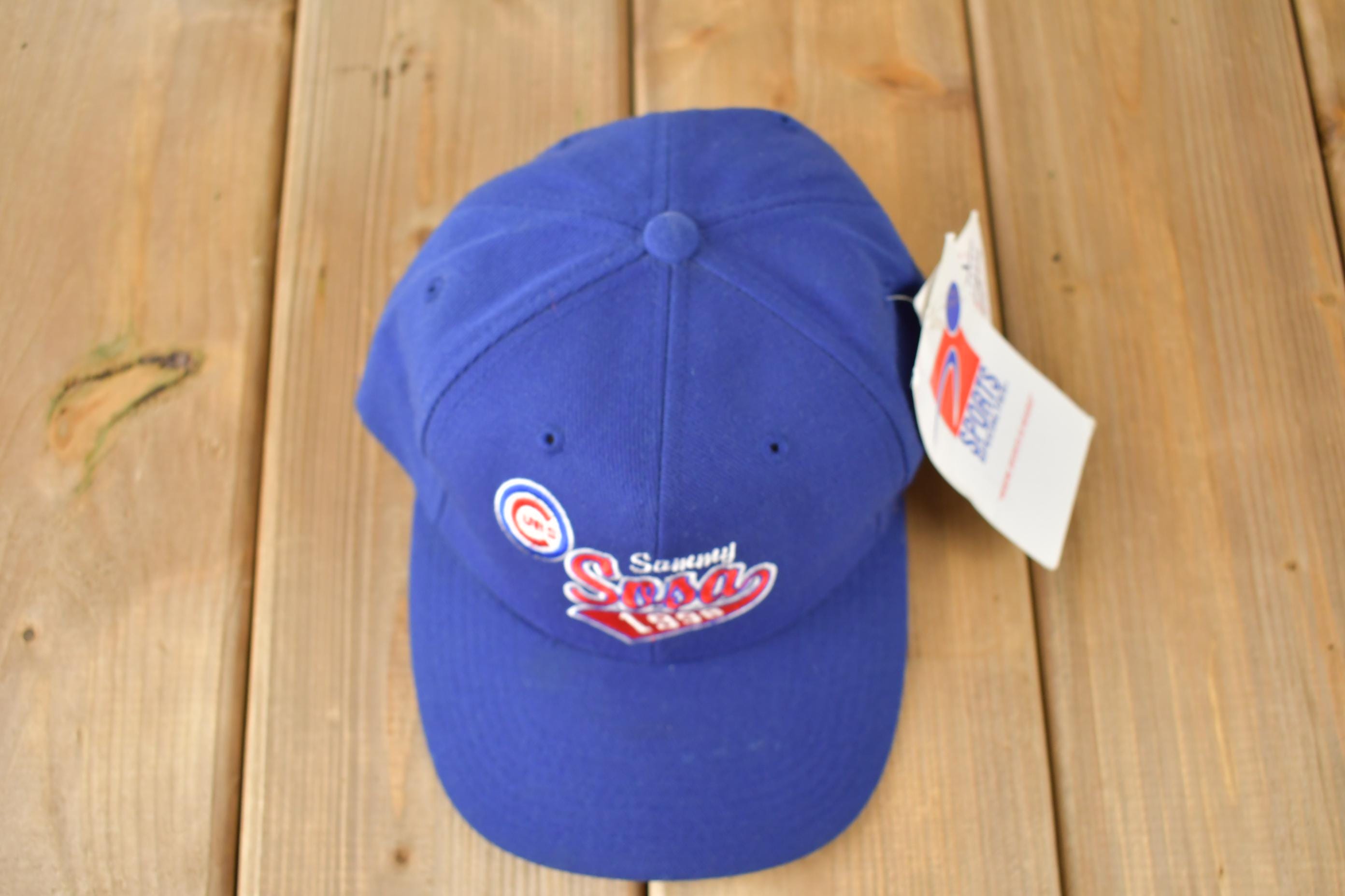 Vintage 1998 Deadstock Sammy Sosa Chicago Cubs MLB Sports Specialties Snap Back Hat