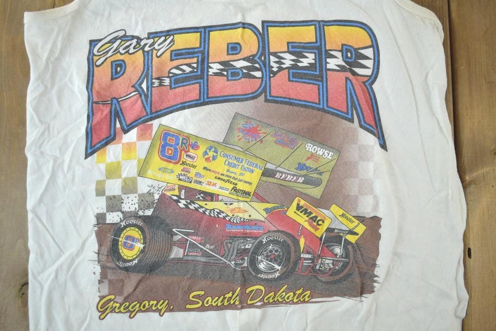 Vintage 1990s Gary Reber Racing Tank Top